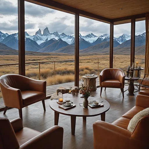 El Chaltén hotels for refined travelers seeking Patagonian elegance